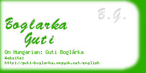 boglarka guti business card
